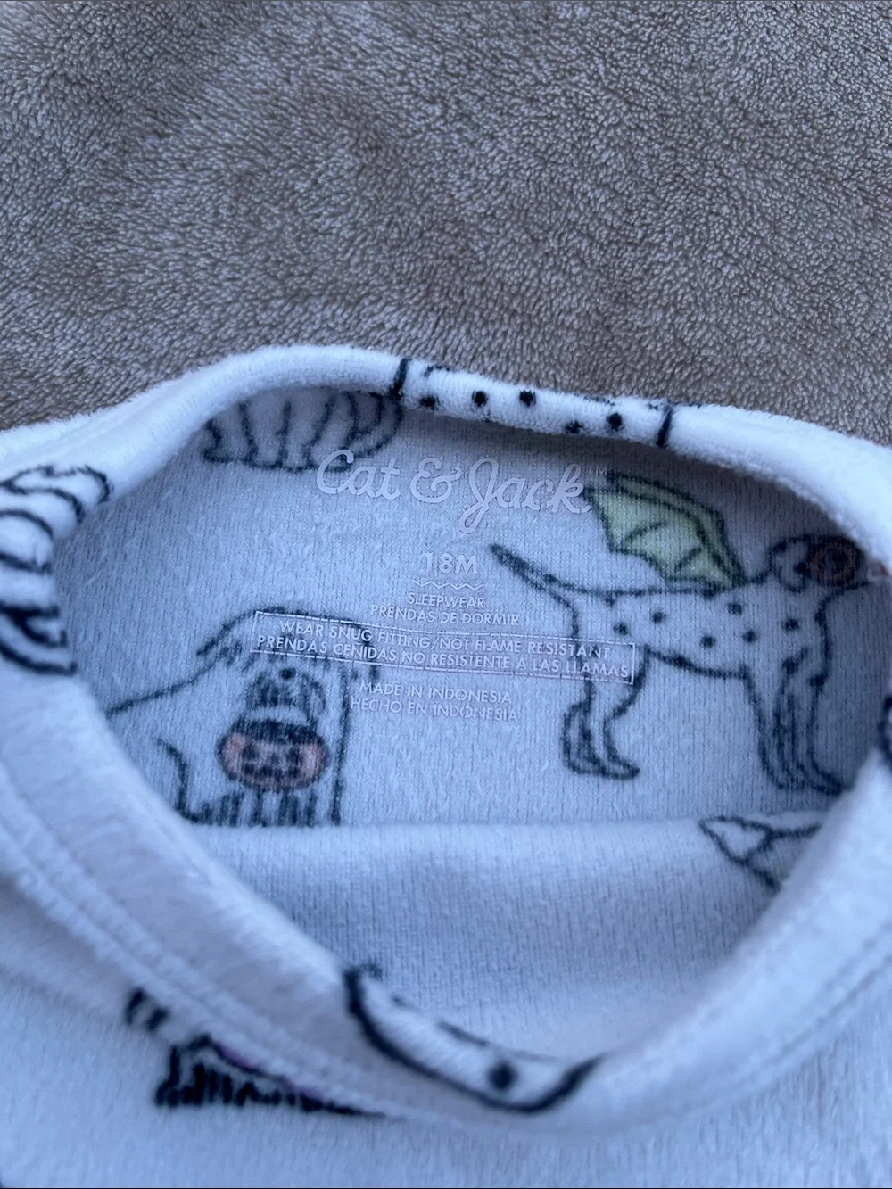 Girls Halloween Pajama Bundle, Size 18 Months
